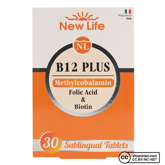 New Life B12 Plus 30 Sublingual Tablets