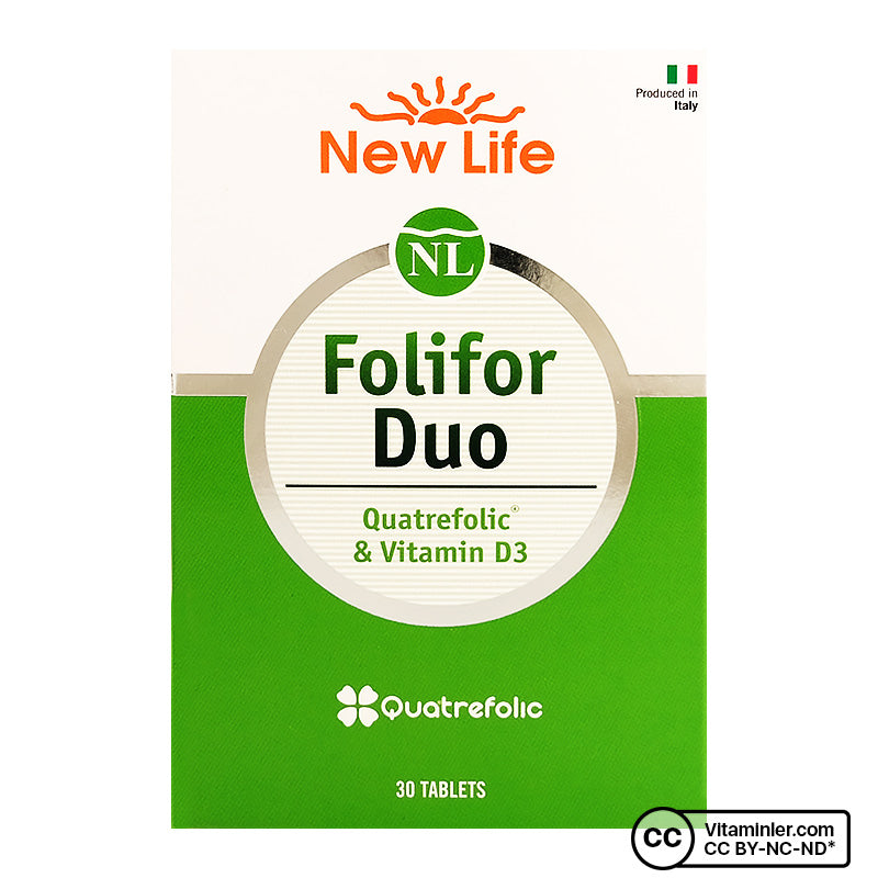 New Life Folifor Duo 30 Tablets
