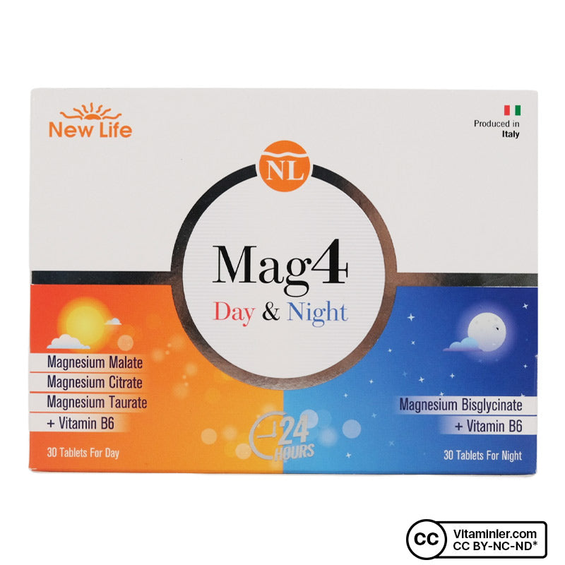New Life Mag4 Day & Night 60 Tablets