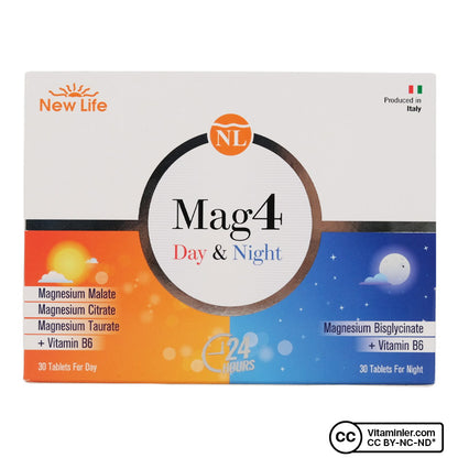 New Life Mag4 Day & Night 60 Tablets