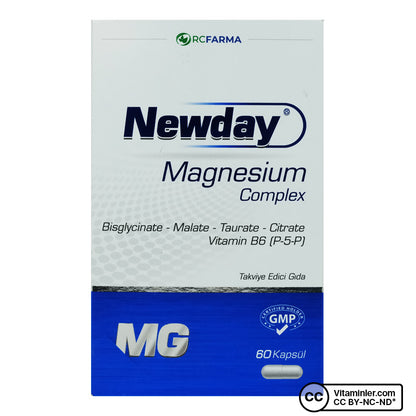 Newday Magnesium Complex 60 Capsules