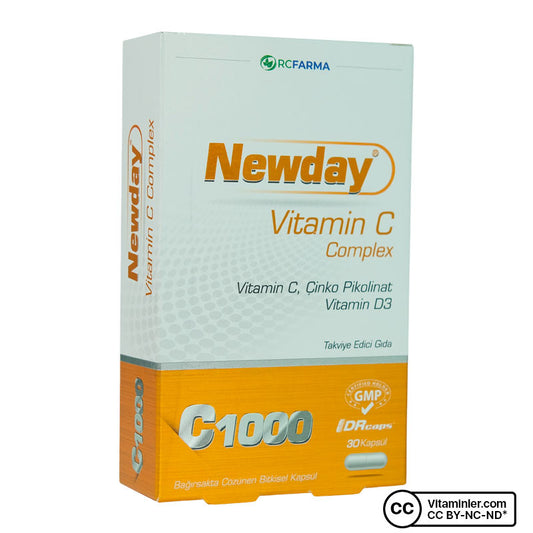 Newday Vitamin C Complex 30 Capsules