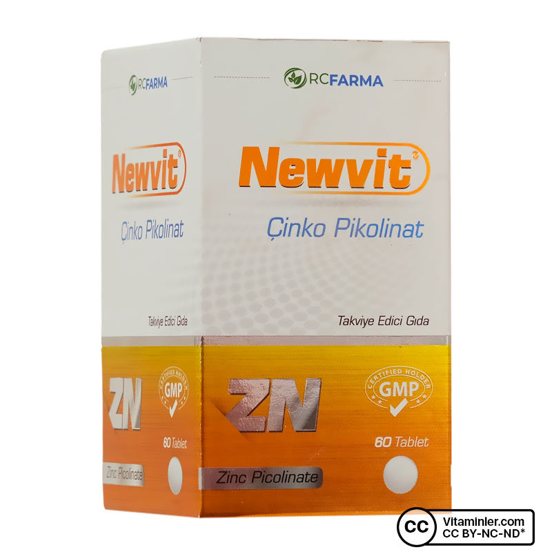 Newvit Zinc Picolinate 60 Tablets