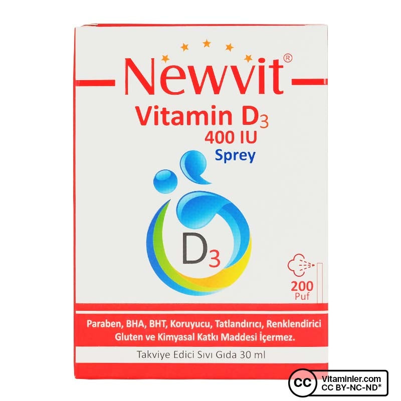 Newvit Vitamin D3 400 IU - 30 mL Drops