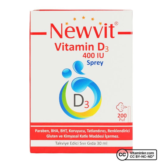 Newvit Vitamin D3 400 IU - 30 mL Drops