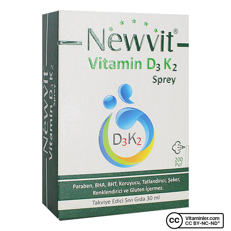 Newvit Vitamin D3 K2 - 30 mL Drops