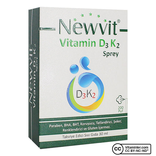 Newvit Vitamin D3 K2 - 30 mL Drops