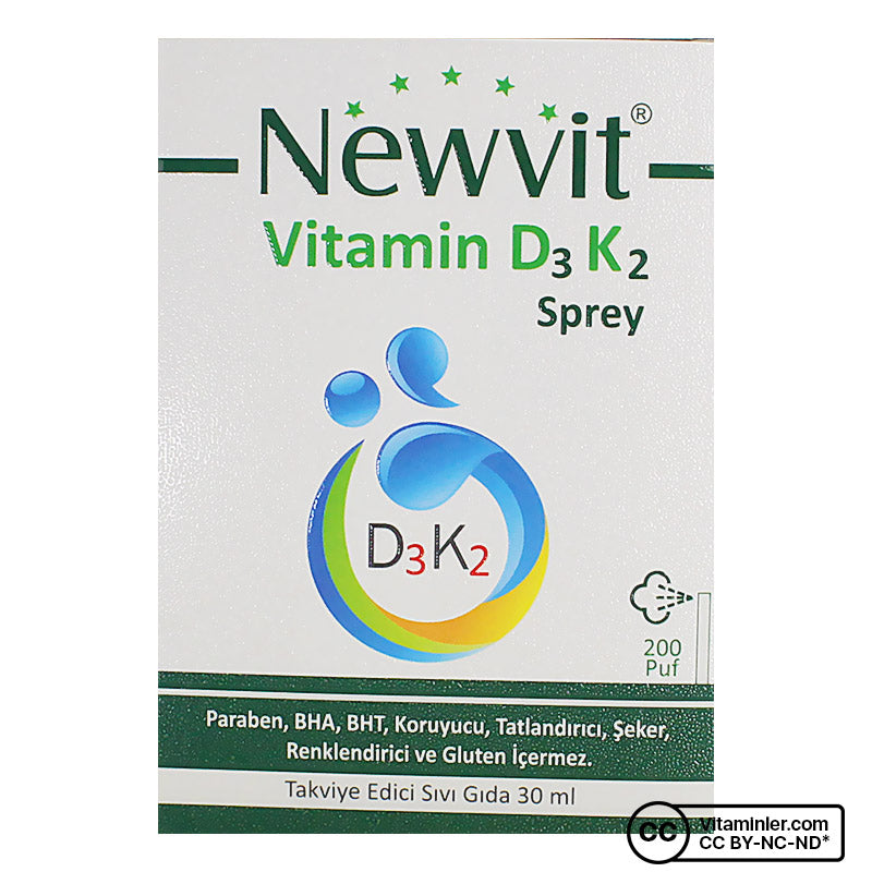 Newvit Vitamin D3 K2 - 30 mL Drops