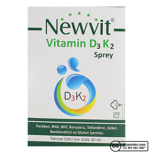 Newvit Vitamin D3 K2 - 30 mL Drops