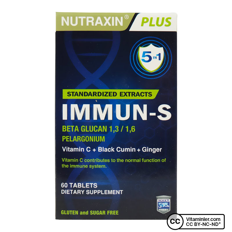 Nutraxin Immun-S 60 Tablets