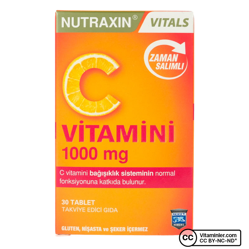 Nutraxin Vitamin C 1000 mg 30 Tablets