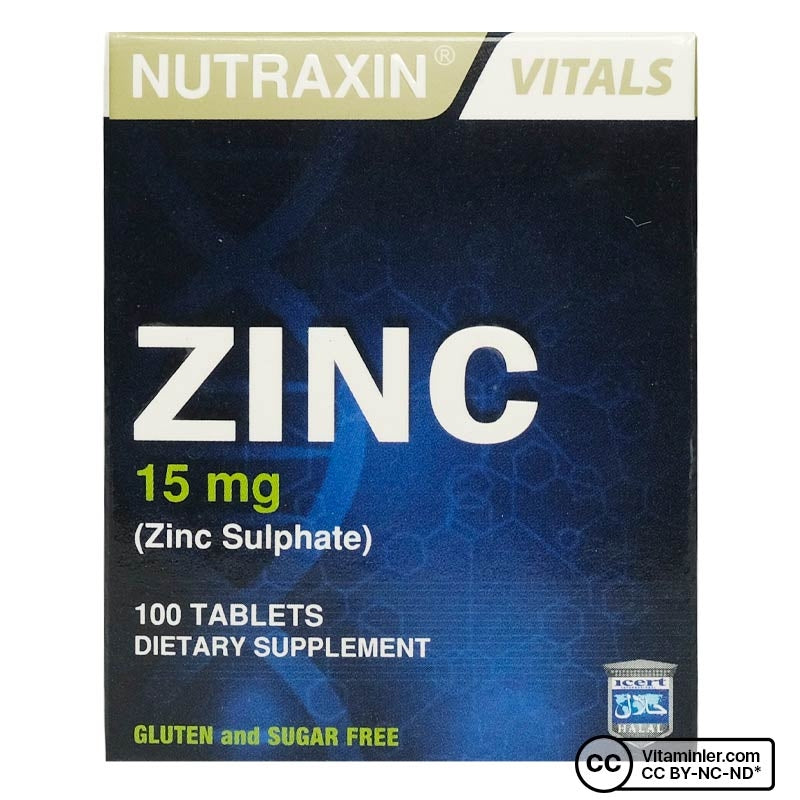 Nutraxin Zinc Sulphate 100 Tablets