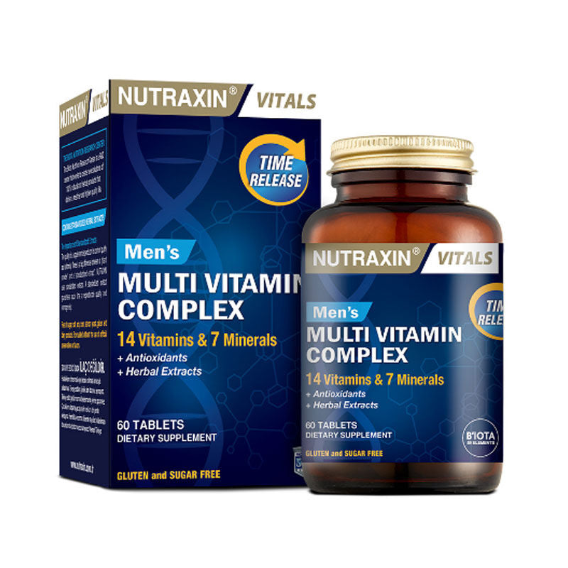 Nutraxin Men's Multivitamin Complex 60 Tablets