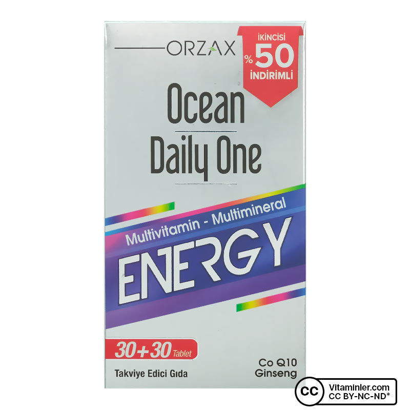 Ocean Daily One Energy 2 x 30 Tablets