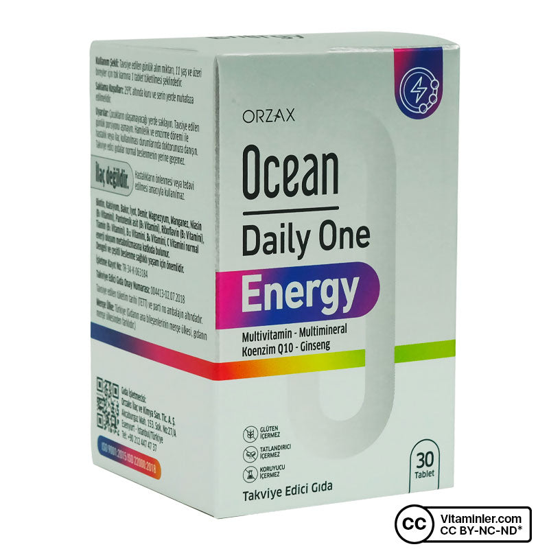 Ocean Daily One Energy 30 Tablets