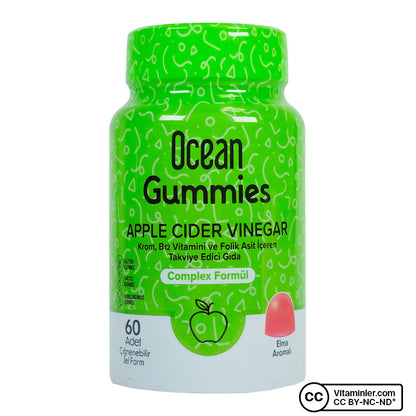 Ocean Gummies Apple Cider Vinegar 60 Chewable