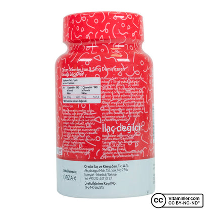 Ocean Gummies Iron 60 Chewable Form