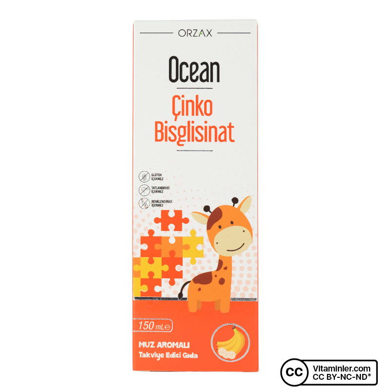 Ocean Zinc Bisglycinate 150 mL