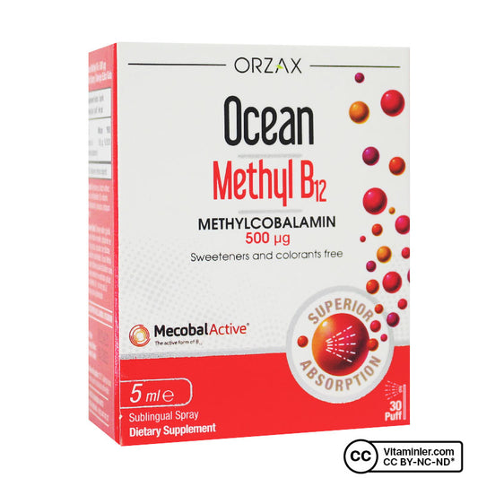 Ocean Methyl B12 500 mcg 5 mL Spray