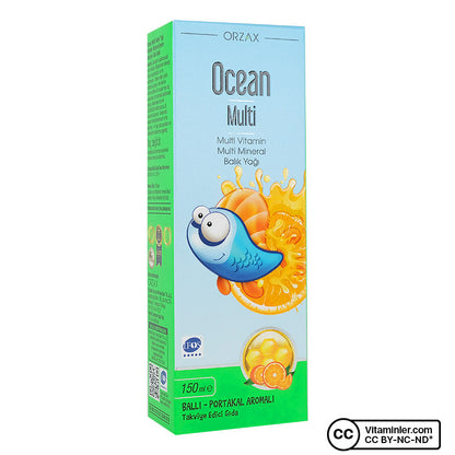 Ocean Multivitamin & Fish Oil Syrup 150 mL