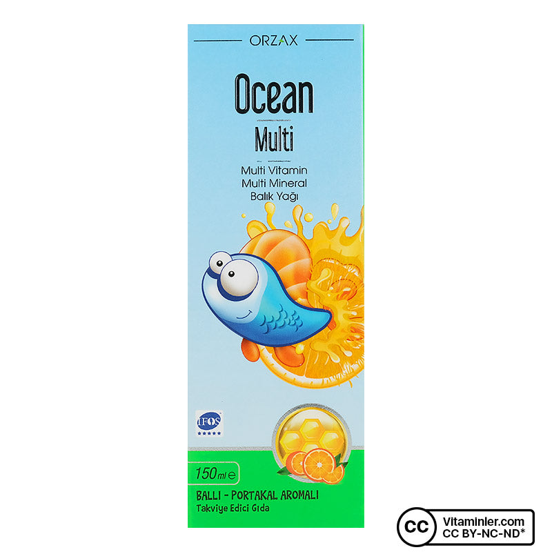 Ocean Multivitamin & Fish Oil Syrup 150 mL