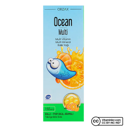 Ocean Multivitamin & Fish Oil Syrup 150 mL
