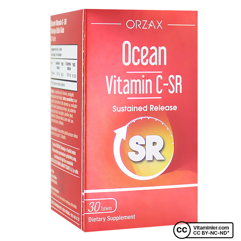 Ocean Vitamin C-SR 500 mg 30 Tablets