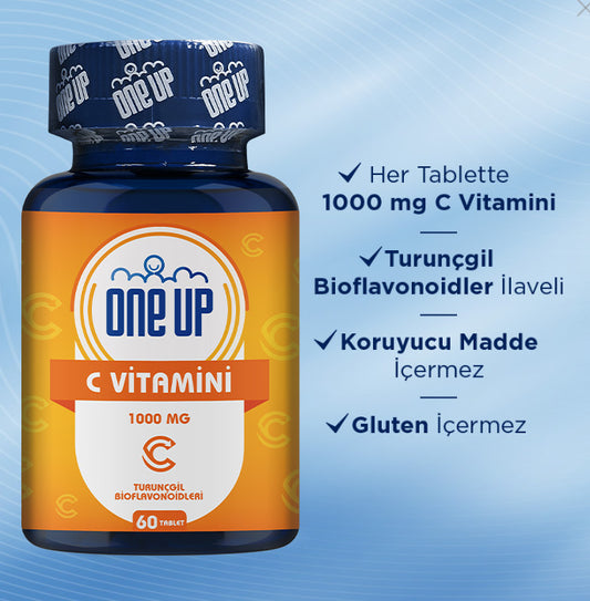 One Up Vitamin C 1000 mg 60 Tablets