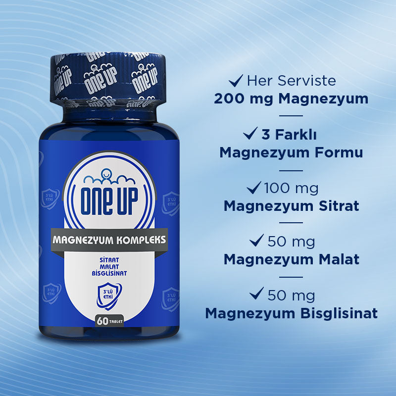 One Up Magnesium Complex 60 Tablets