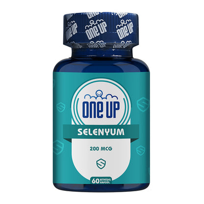 One Up Selenium 200 mcg 60 Capsules