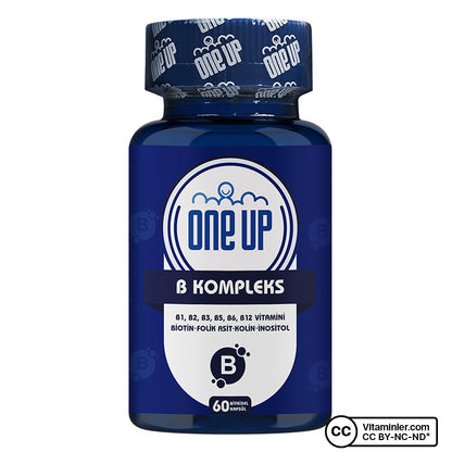 One Up Vitamin B Complex 60 Capsules