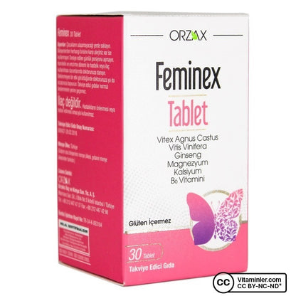 Orzax Feminex 30 Tablets