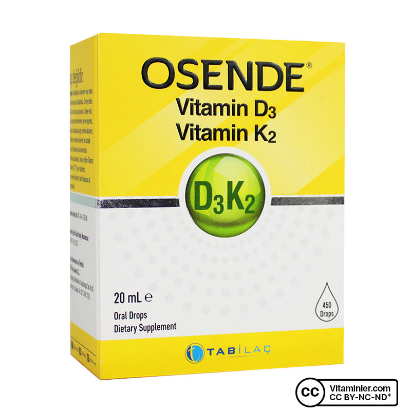 Osende Vitamin D3 + K2 - 20 mL Drops