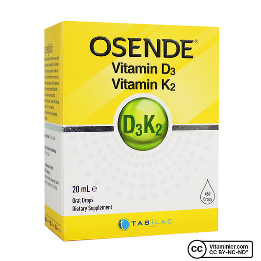 Osende Vitamin D3 + K2 - 20 mL Drops