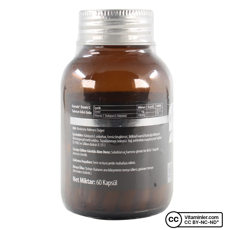 Osende Iron C 60 Capsules