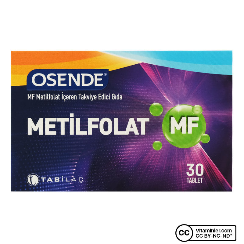 Osende MF Methylfolate 30 Tablets