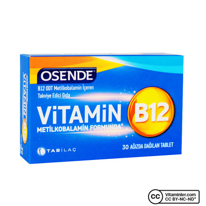 Osende Vitamin B12 30 Tablets