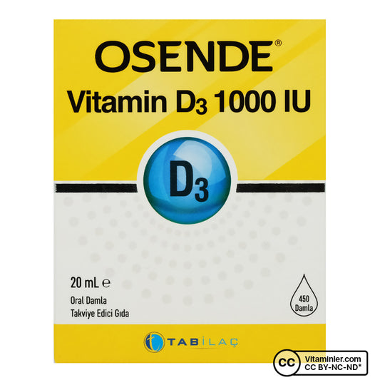 Osende Vitamin D3 - 20 mL Drops