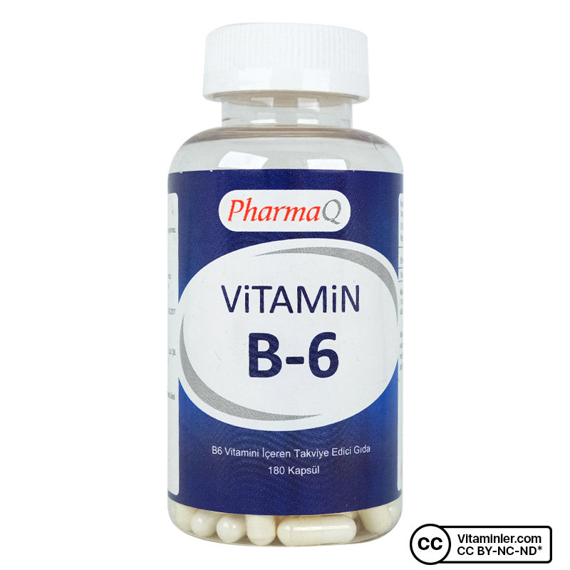 PharmaQ Vitamin B6 180 Capsules
