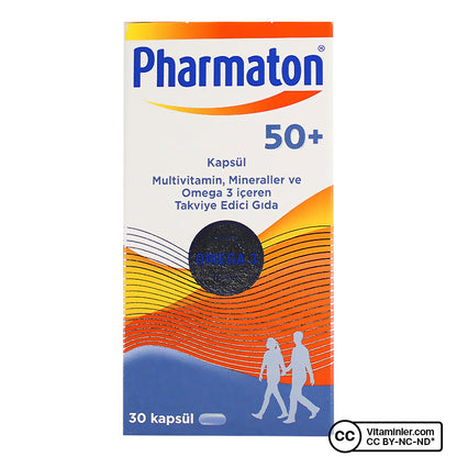Pharmaton 50 Plus 30 Capsules