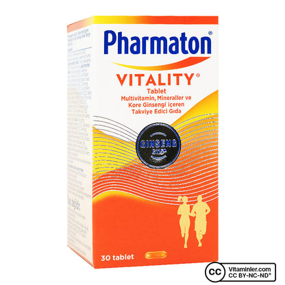 Pharmaton Vitality 30 Tablets