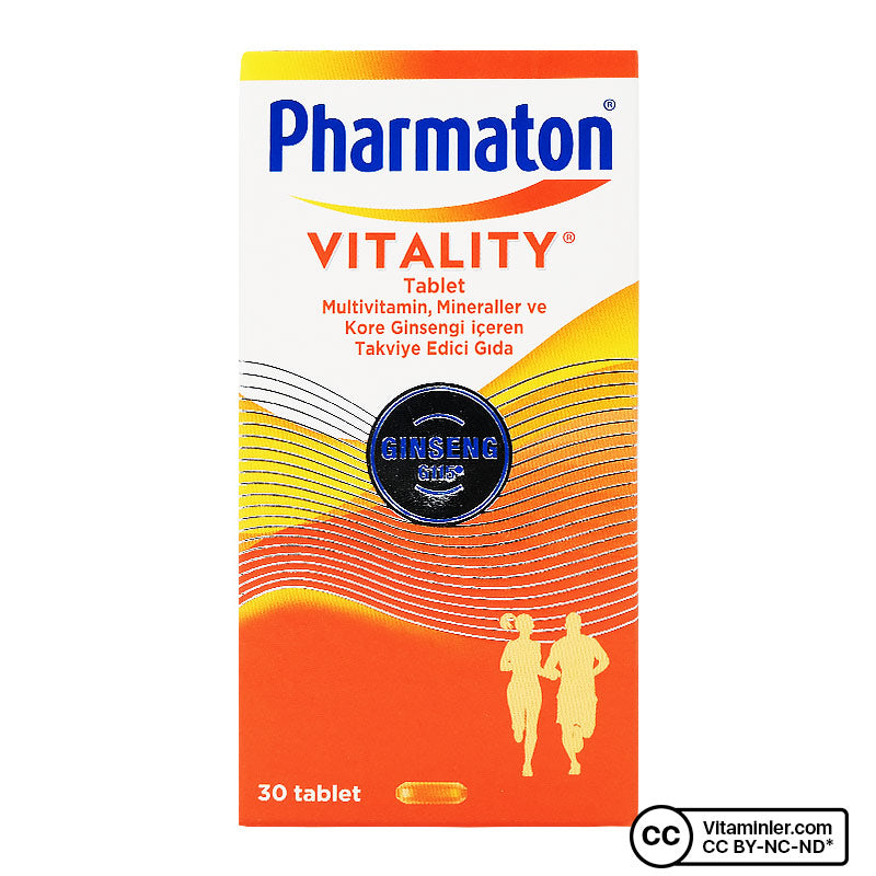 Pharmaton Vitality 30 Tablets
