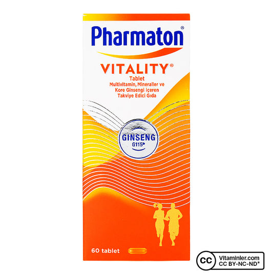 Pharmaton Vitality 60 Tablets