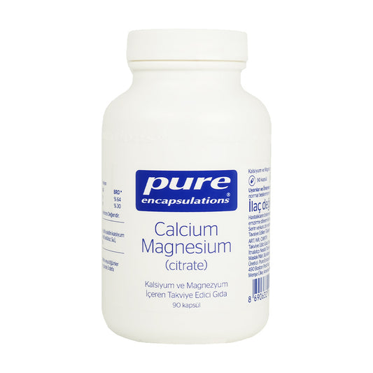 Pure Encapsulations Calcium Magnesium (Citrate) 90 Capsules