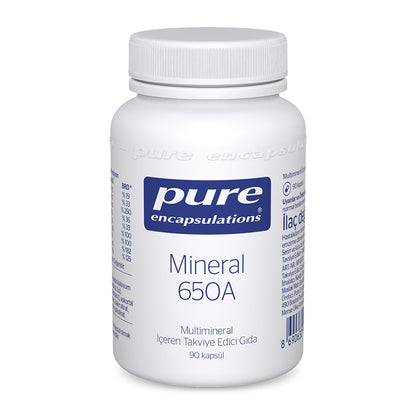 Pure Encapsulations Mineral 650A 90 Capsules