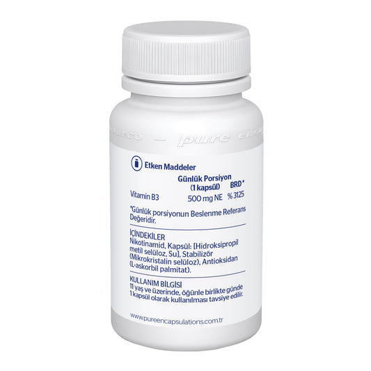 Pure Encapsulations Nicotinamide NAD 30 Capsules