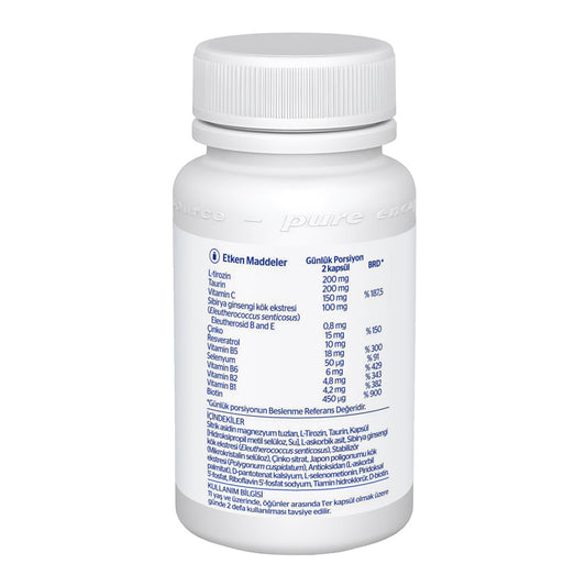 Pure Encapsulations Vitality Complex 30 Capsules