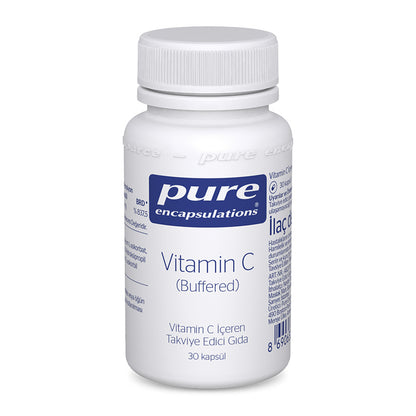 Pure Encapsulations Buffered Vitamin C 30 Capsules