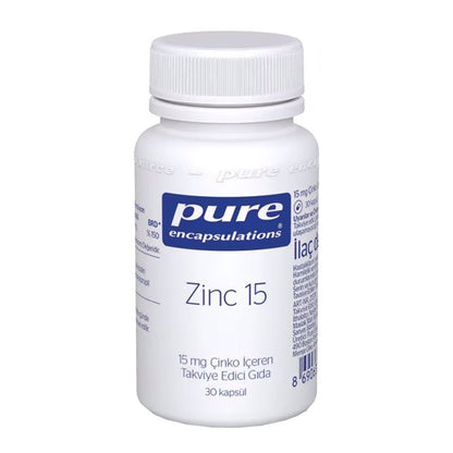 Pure Encapsulations Zinc 15 mg 30 Capsules