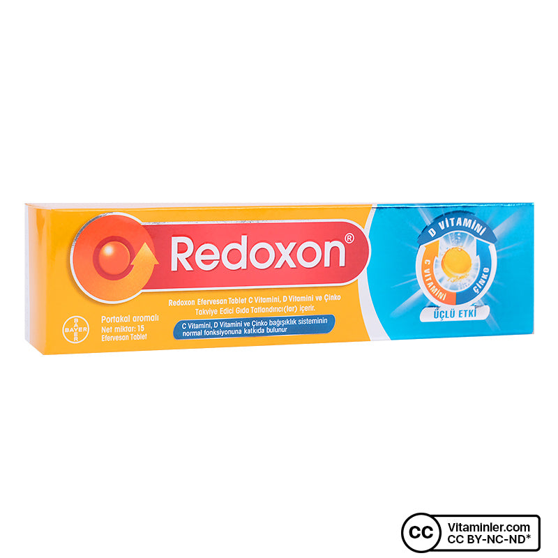 Redoxon Triple Action Vitamin C, D & Zinc 15 Effervescent Tablets